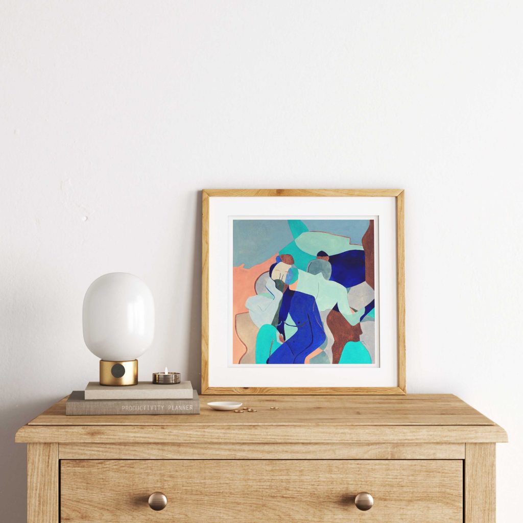 Abstract nude N°3