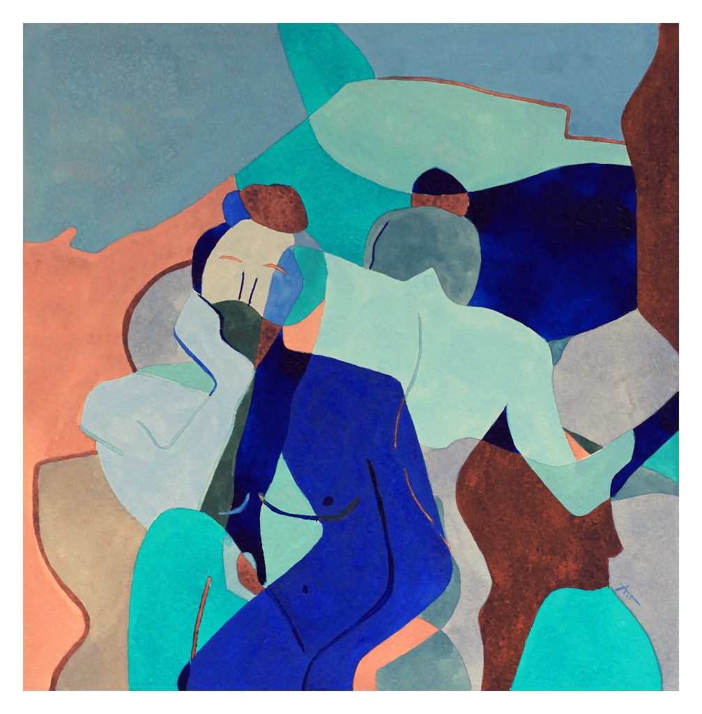 Abstract nude N°3