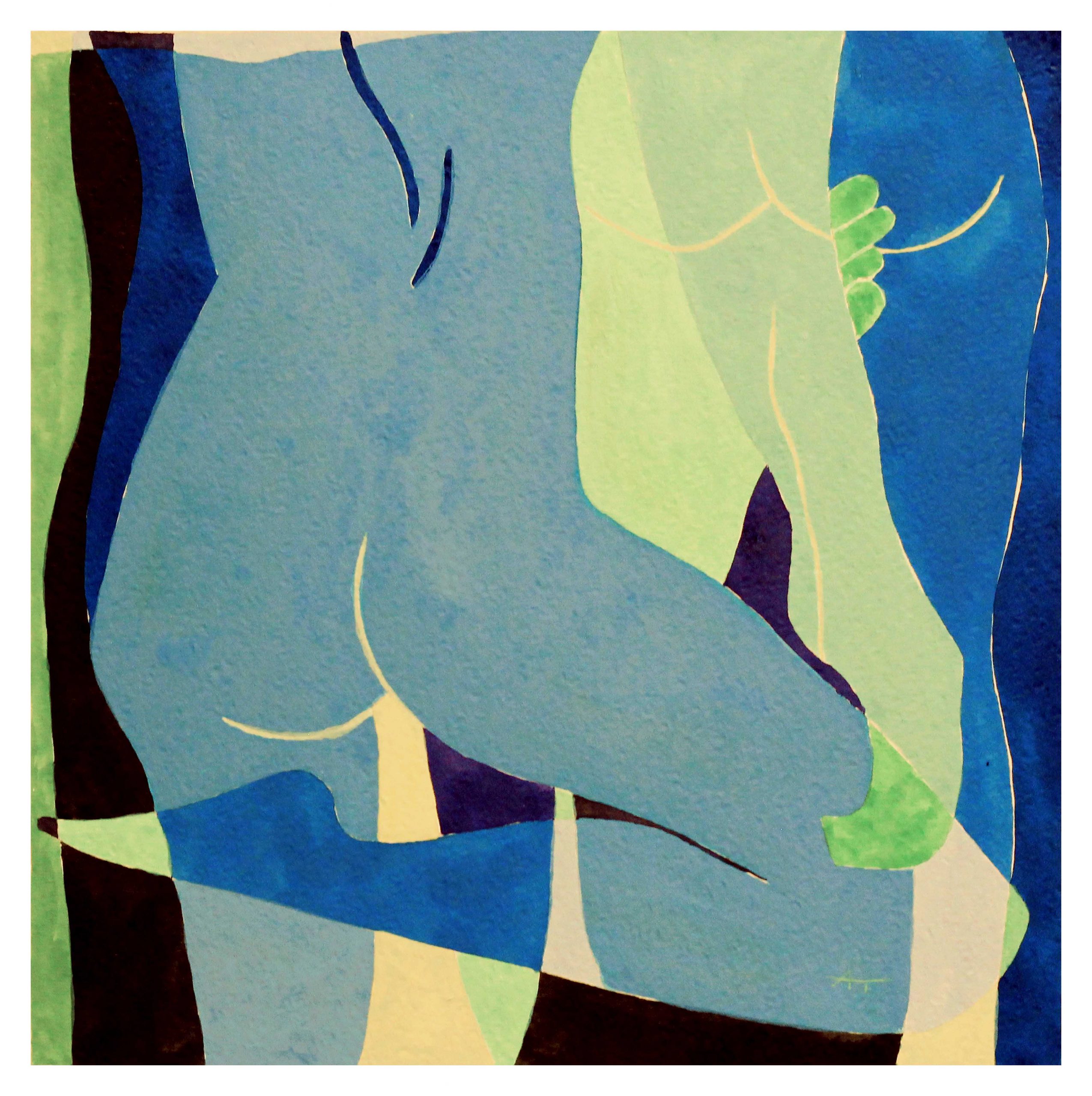 Abstract nude N°1