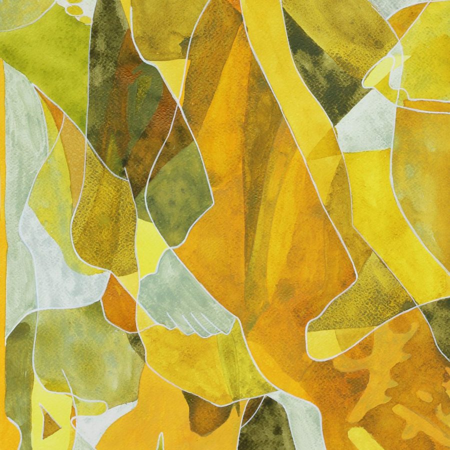 Abstrait nu N°33 : Corps solaire