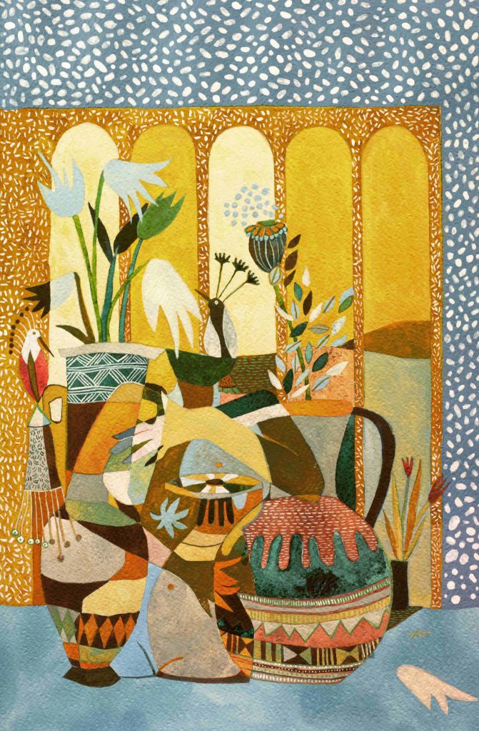 Abstrait nu N°14-Pottery palace