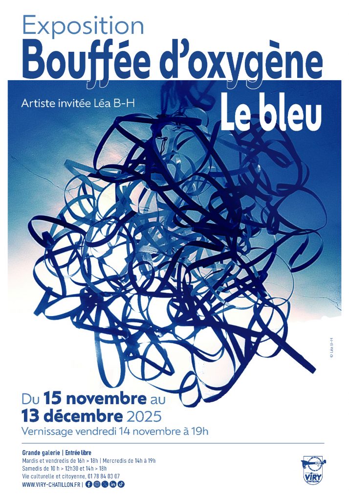 Affiche Bouffée d'Oxygène-Le Bleu
