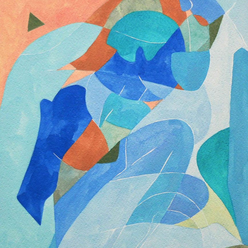 Abstrait nu N°7