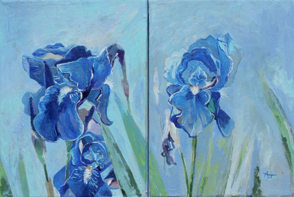 Iris diptyque Boite à clé